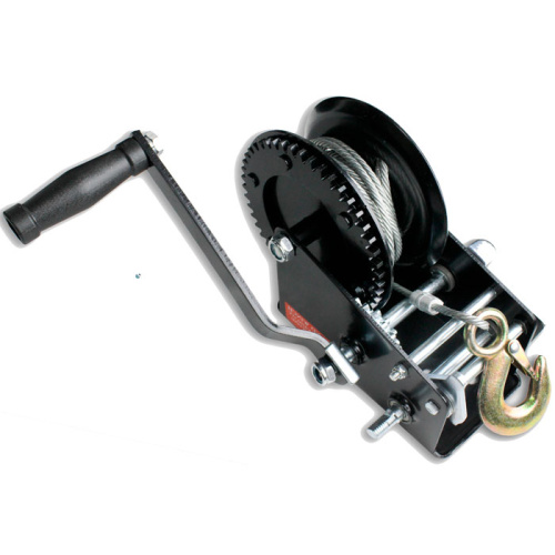 Лебёдка тросовая ручная барабанная, 1,1 т.